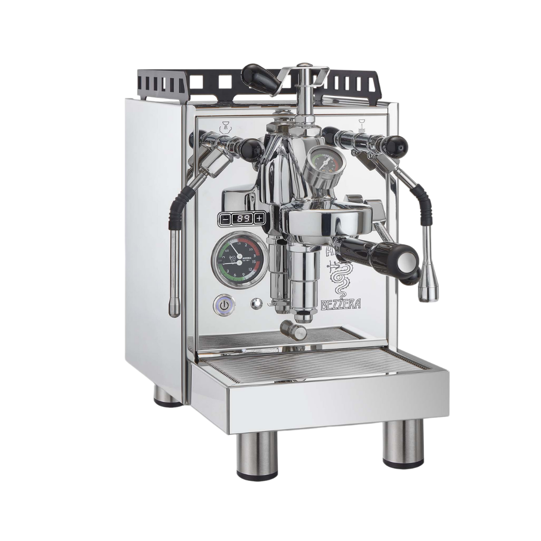 Bezzera ARIA R PID Stainless Steel Espresso Coffee Machine - Coffee ...