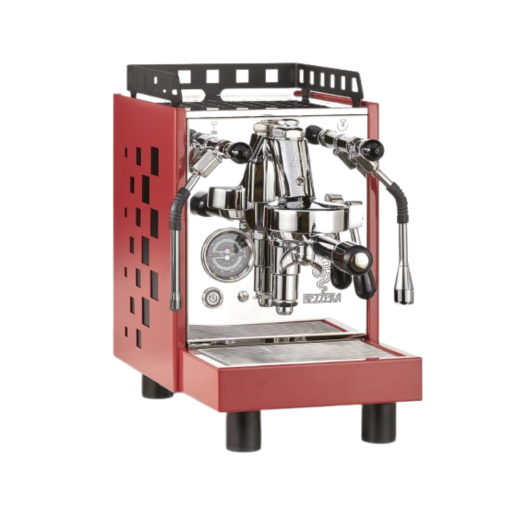 Bezzera Aria Standard 1 Group Coffee Machine - Red Square Quadri